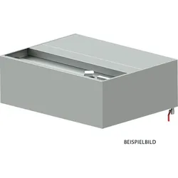 Stalgast Wandhaube "Basic Line", Kastenform 3200 mm x 700 mm mit Flammschutzfilter Typ B