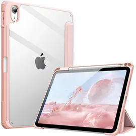 Fintie Hybrid Hülle für iPad (A16) 11 Generation 11 Zoll 2025, iPad 10 Generation 10,9 Zoll 2022 Roségold