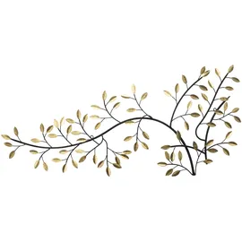 Art for the home Wandbild ART FOR THE HOME "Branch", gold (farbe bild(er): gold), B:108cm H:49cm T:2cm Ø:2cm, Metall, Bilder, ration Metal Kunst Gold Zweig 1,08m x 49 cm