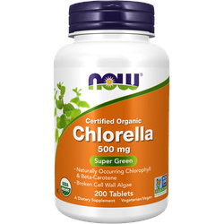 Organische Chlorella 500 mg (200 Tabletten)