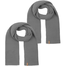 riverso Herren Schal RIVLiam 2er Pack Blau 20 One Size