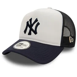New Era World Series Trucker New York Yankees Cap in white-navy, Größe Einheitsgröße - weiß