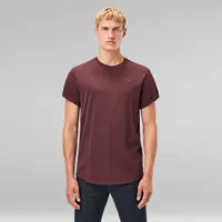 G-Star T-Shirt aus Bio-Baumwolle Modell »Lash«, Dunkelbraun, S