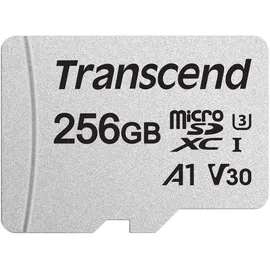 Transcend USD300S microSDXC UHS-I U3 V30 + SD-Adapter 256 GB