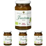 Rigoni di Asiago Fiordifrutta - Fruchtaufstrich - Feige Bio, 4er Pack (1 x 260 g)
