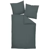 JANINE Colors 31001 anthrazit 135 x 200 cm + 80 x 80 cm