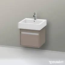 Duravit Waschtischunterschrank 1 Auszug 45 x 41 x 40 cm Grau Matt