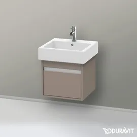 Duravit Waschtischunterschrank 1 Auszug 45 x 41 x 40 cm Grau Matt