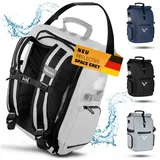 Valkental ValkPro 3in1 Rucksack/Packtasche Grau