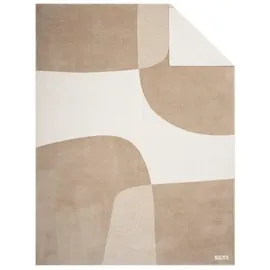 S.Oliver s Oliver Jacquard Decke 3544 beige wollweiß