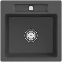 Villeroy & Boch Siluet 50 S flat graphite + Handbetätigung
