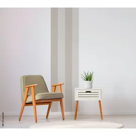 A.S. Création Streifentapete 52 cm x 250 cm 0,52 m2 Beige/Braun/Creme