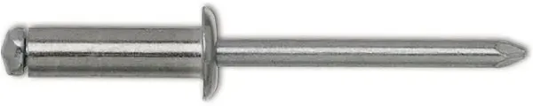 Blindniet Flachrundkopf ISO15979 - Stahl/Stahl - 3,2x12 mm