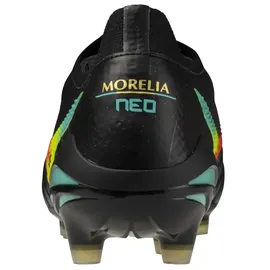 Mizuno Morelia Neo V B Japan FG Unisex Black/Lava Orange/Arcadia 43