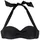 LASCANA Bikini-Top Damen Schwarz 46 Cup D