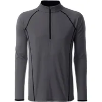 Daiber Funktionsshirt Langarm JN498 & M titan/black