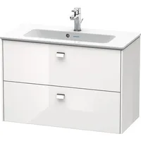 Duravit Brioso Waschtischunterschrank Compact 820x553 Weiß Hochgl., 2 Ausz.,