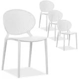 Homestyle4u Küchenstuhl 4er Set in weiß | Gr.: onesize