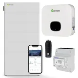 Growatt MIN 3000-XH Hybrid Wechselrichter 15,3 kWh Bundle