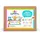 Trendhaus ABC Champions Mini-Magnettafel für Kinder, - 183-teilig