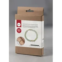 Rayher Bastelset Armband Grüne Dongling Jade