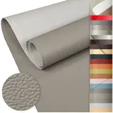 ANRO Stoff Kunstleder Polsterstoff Lederimitat zum Nähen & Beziehen, Wasserundurchlässig Robust Hochwertig Kreativkunstleder Möbelstoff braun 140 cm x 250 cm x 0.09 cm