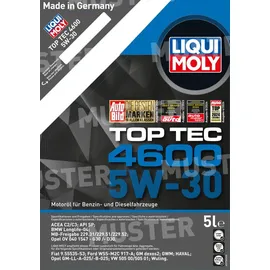 LIQUI MOLY Top Tec 4600 5W-30 5 l