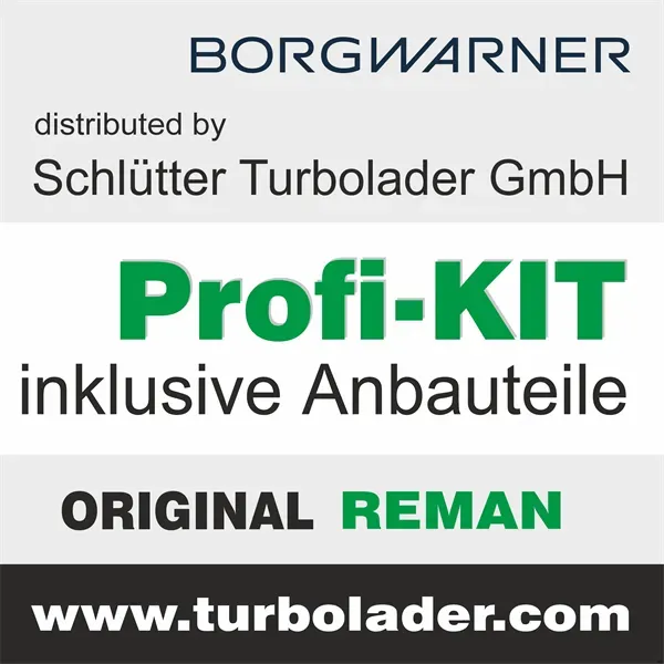 SCHLÜTTER TURBOLADER Lader, Aufladung 16600980eol für Citroën/Peugeot