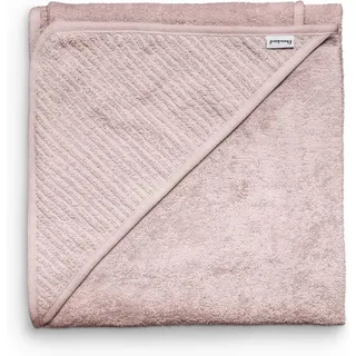 Ehrenkind Ehrenkind® Kapuzenhandtuch | Babyhandtuch mit Kapuze aus kuschelig weicher Bio-Baumwolle | Badetuch in 100x100 cm | Rose | Badehandtuch Kinder | Als Baby Erstausstattung Neugeborene oder Baby Geschenk