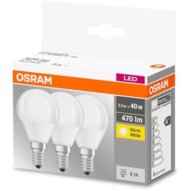 Osram LED Base Classic 5,7W E14 3er Pack (090507)