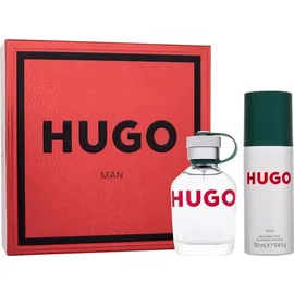 HUGO BOSS Hugo Man Eau de Toilette 75 ml + Deo Spray 150 ml Geschenkset 2024
