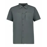 ICEPEAK Herren Hemd BOXFORD, DUNKEL OLIVGRUEN, 50