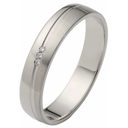 Firetti Trauring Schmuck Geschenk Gold 375 Hochzeit Ehering „LIEBE“, Made in Germany – mit o. ohne Brillanten/Diamanten goldfarben|silberfarben|weiß 17,5