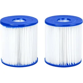 BESTWAY Filterkartusche Gr. I blau-weiß 8,0 x 9,0 cm