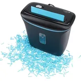 Olympia Aktenvernichter Partikelschnitt, P4, schwarz