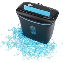 Olympia Aktenvernichter Partikelschnitt, P4, schwarz