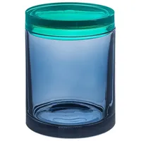 REMEMBER Glasdose L blau/türkis - 1.7 L - Lebensmittelecht,