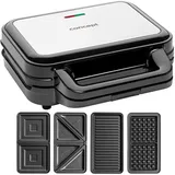 Concept 4in1 Toaster Sandwichmaker Haushaltsgeräte Kleingeräte Küche Wechselplatten
