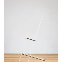 Tisch-Prospekthalter Acrylglas DIN lang + DIN A6 »Tokio«