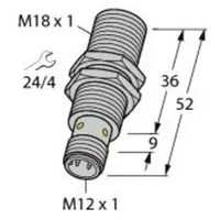Turck Sensor BI8UEM18WDAN6XH1141