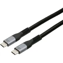 Exsys USB-C auf USB-C 1,0 m Schwarz