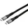 Exsys USB-C auf USB-C 1,0 m Schwarz