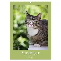 Calvendo Stubentiger (Wandkalender 2026 DIN A3 hoch), CALVENDO Monatskalender: