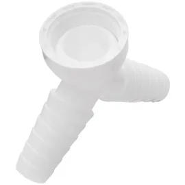 SANITOP-WINGENROTH Doppelschlauchtülle 30,3 mm (G 1) x Ø 20 mm Weiß
