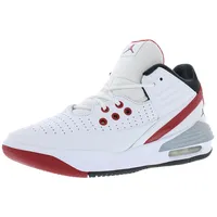Jordan Max Aura 5 Herren White/Black-Varsity Red-Wolf Grey 44,5