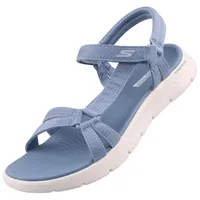SKECHERS Damen GO Walk Flex Sublime Schiebe-Sandalen, Blue, 42 EU