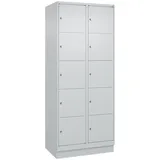 C+P Classic PLUS Schließfachschrank 195,0 x 80,0 x 50,0 Lichtgrau