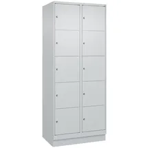 C+P Classic PLUS Schließfachschrank 195,0 x 80,0 x 50,0 Lichtgrau