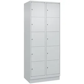 C+P Classic PLUS Schließfachschrank 195,0 x 80,0 x 50,0 Lichtgrau