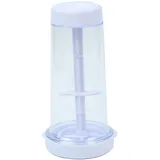 Mehlsieb, Rotationsmehlsieb Flaschenförmiges Sieb Mehl Feinmaschiges Sieb Sieb Puderzuckersieb Mehlsieb Sieb Handheld Tapioka Pulver Spender Sieb Behälter Weiß